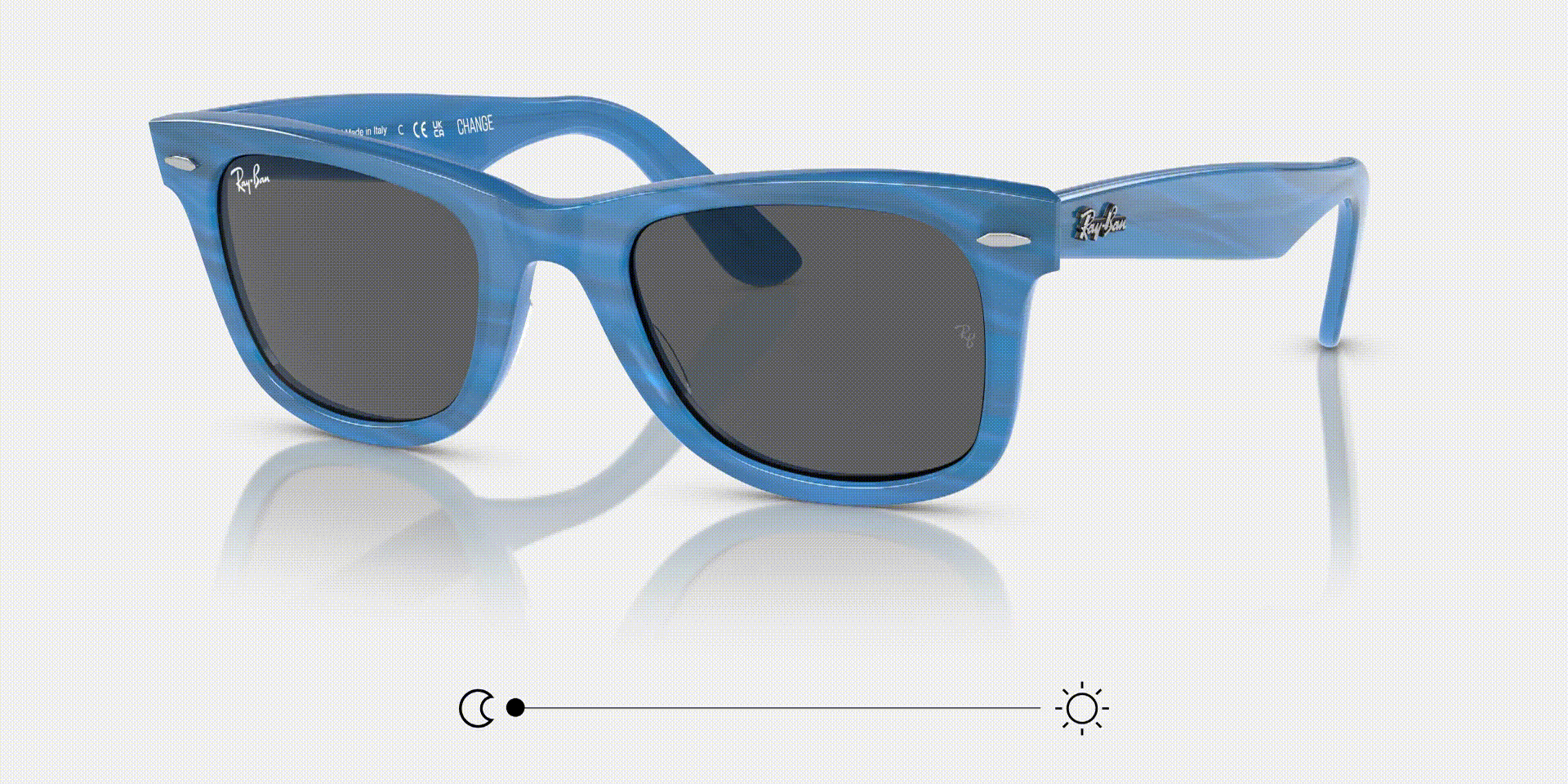 Ray-Ban ORIGINAL WAYFARER CHANGE TRANSITIONS RB2140 1409B1 - photo 1