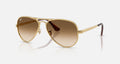 Ray-Ban RB3925 001/51 - quarter view