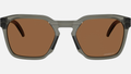 Oakley HSTN SQ - Grey Smoke, Prizm Bronze